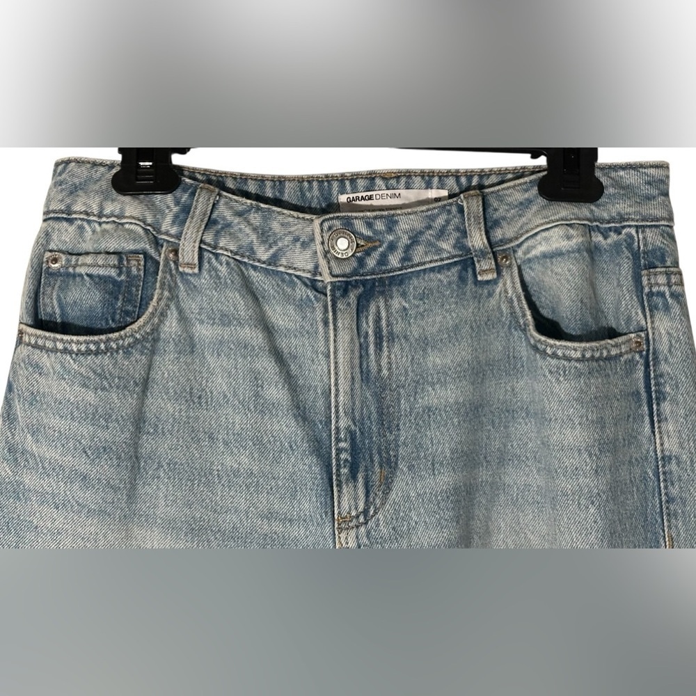 Garage denim straight leg jeans women’s size 7 - Picture 3 of 8
